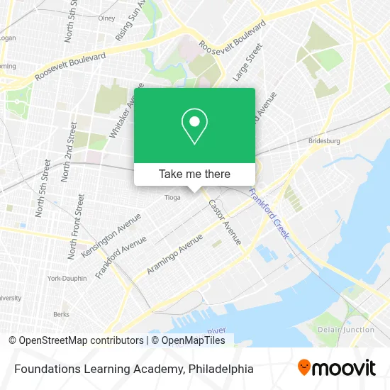 Foundations Learning Academy map