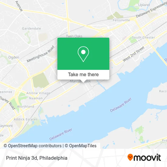 Print Ninja 3d map