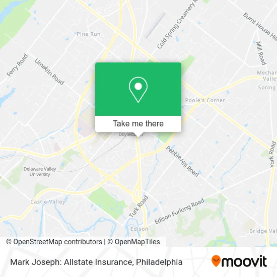 Mark Joseph: Allstate Insurance map