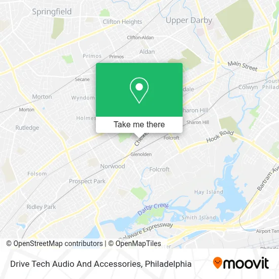 Drive Tech Audio And Accessories map