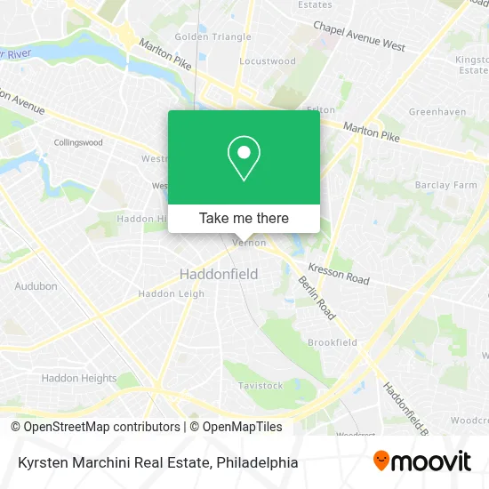 Kyrsten Marchini Real Estate map