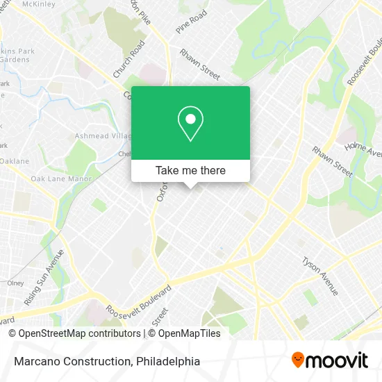 Marcano Construction map