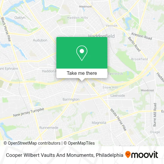 Cooper Wilbert Vaults And Monuments map