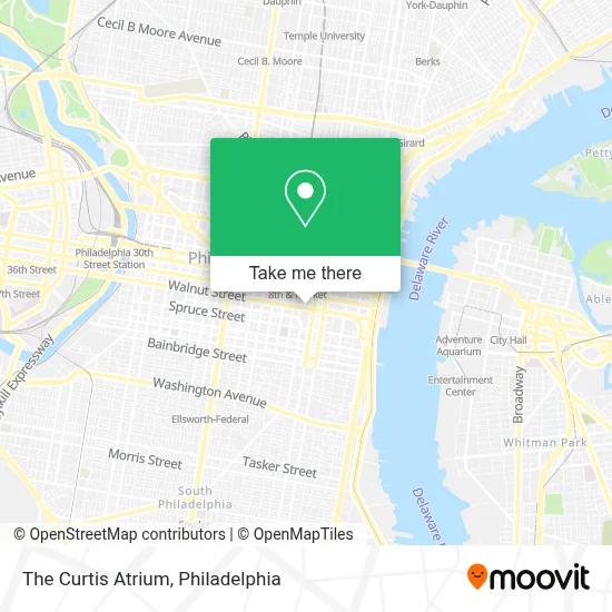 The Curtis Atrium map