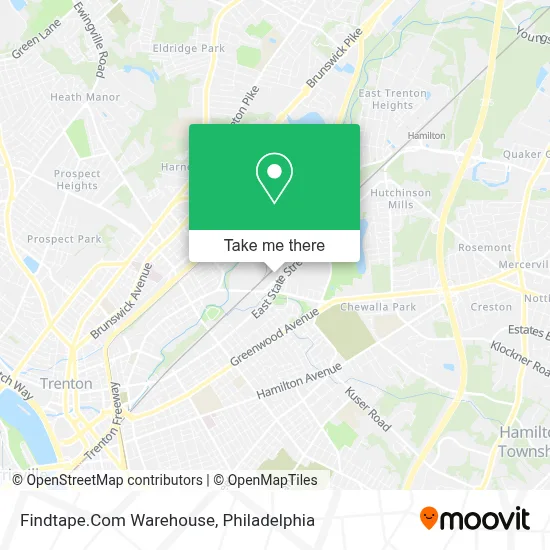 Findtape.Com Warehouse map