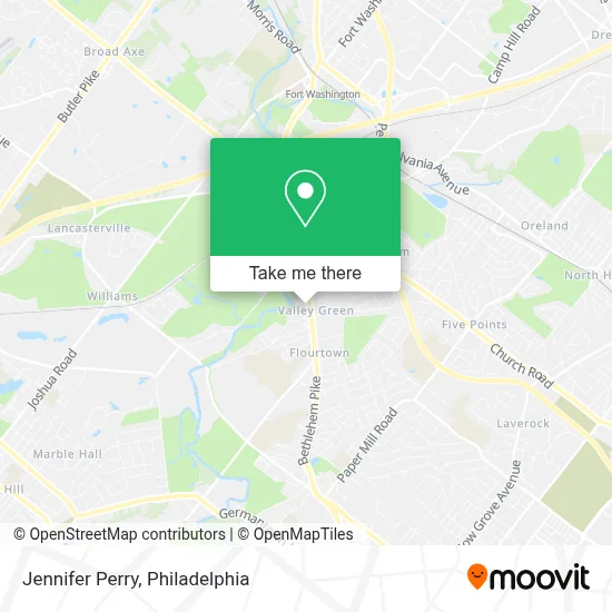 Jennifer Perry map
