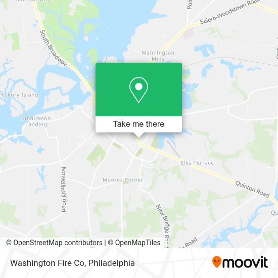 Washington Fire Co map