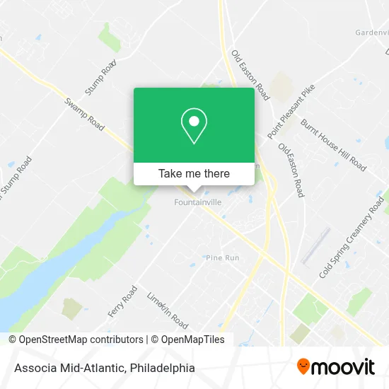 Associa Mid-Atlantic map
