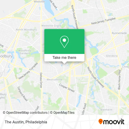 The Austin map