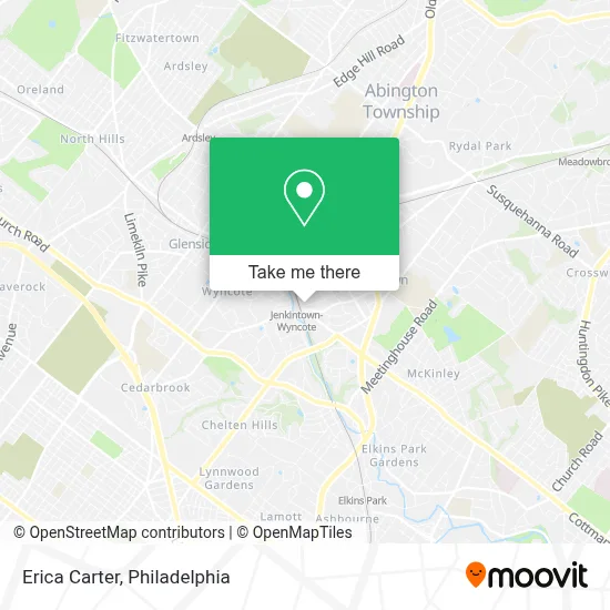 Erica Carter map