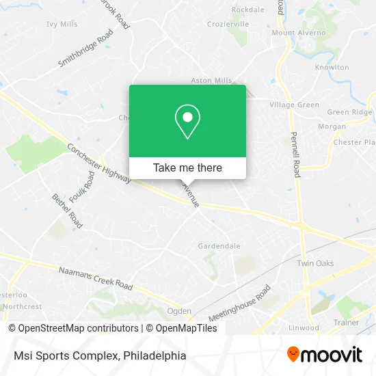 Msi Sports Complex map