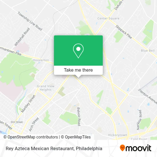 Rey Azteca Mexican Restaurant map