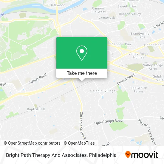 Bright Path Therapy And Associates map