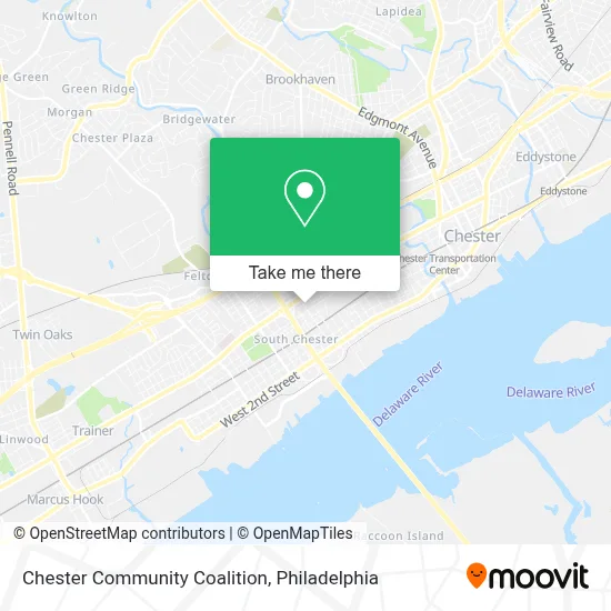 Chester Community Coalition map