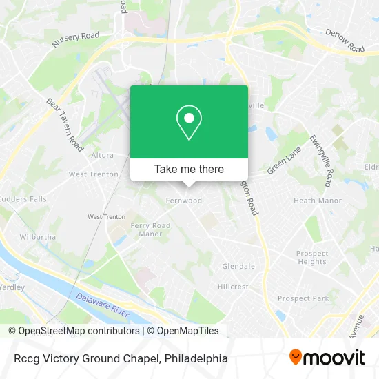 Rccg Victory Ground Chapel map