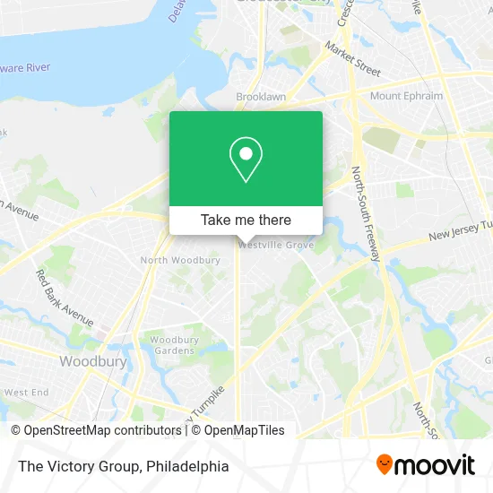 The Victory Group map