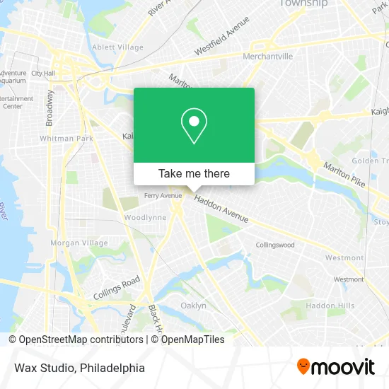 Wax Studio map