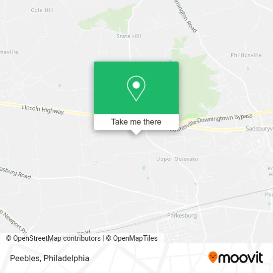 Peebles map