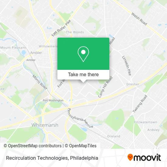 Recirculation Technologies map