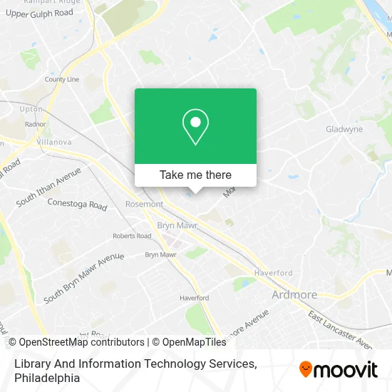 Library And Information Technology Services map