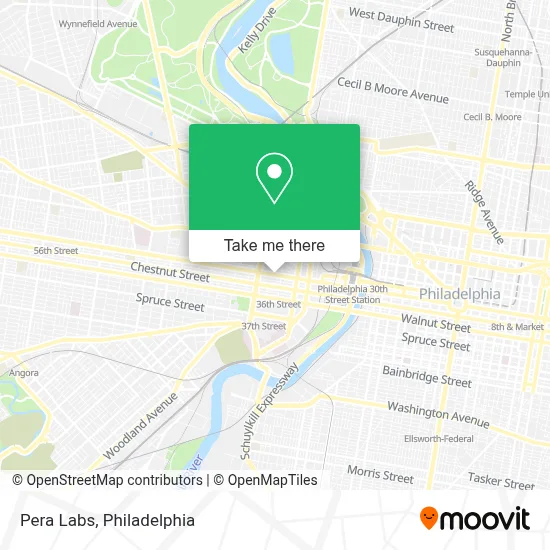 Pera Labs map