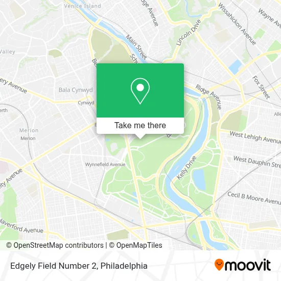 Edgely Field Number 2 map