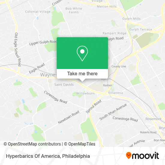 Hyperbarics Of America map