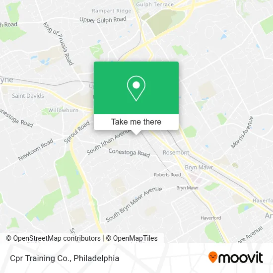 Cpr Training Co. map