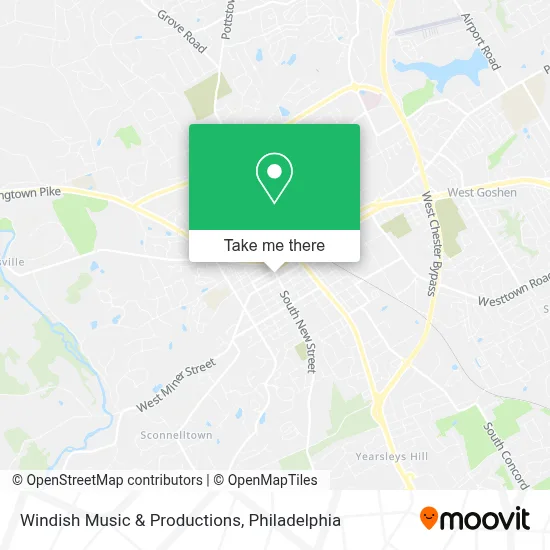 Windish Music & Productions map