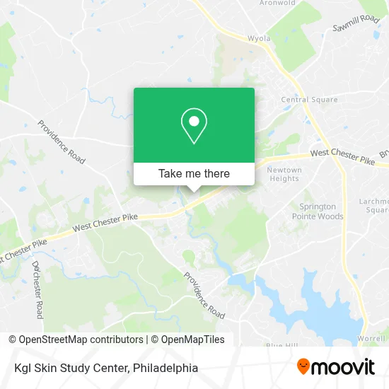 Kgl Skin Study Center map