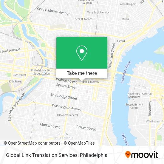 Global Link Translation Services map