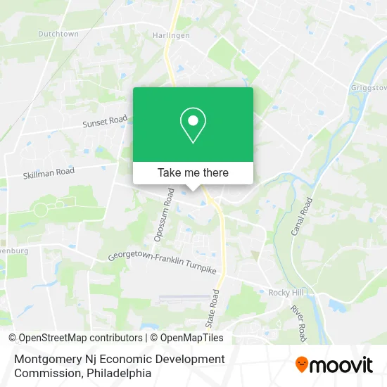 Montgomery Nj Economic Development Commission map