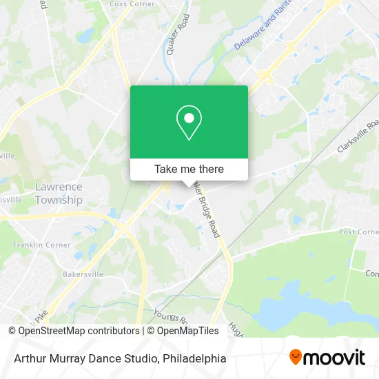 Arthur Murray Dance Studio map
