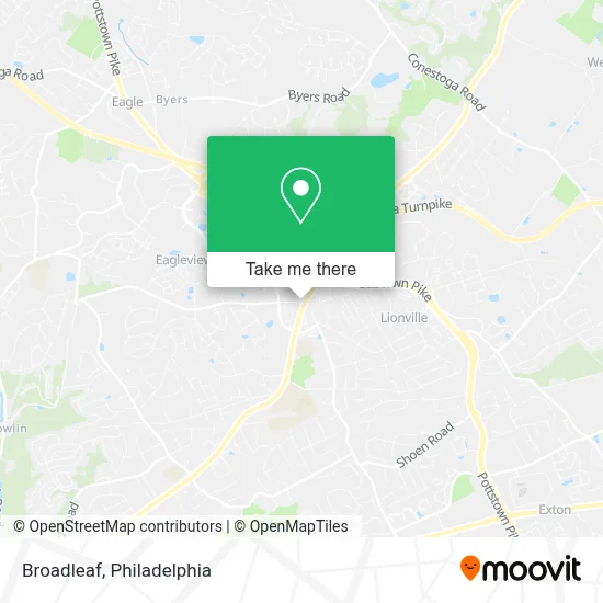 Broadleaf map