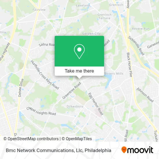 Bmc Network Communications, Llc map