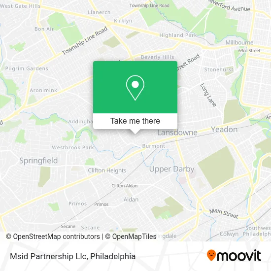 Msid Partnership Llc map