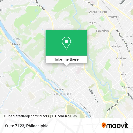 Suite 7123 map