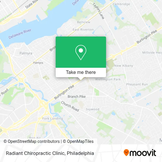 Radiant Chiropractic Clinic map