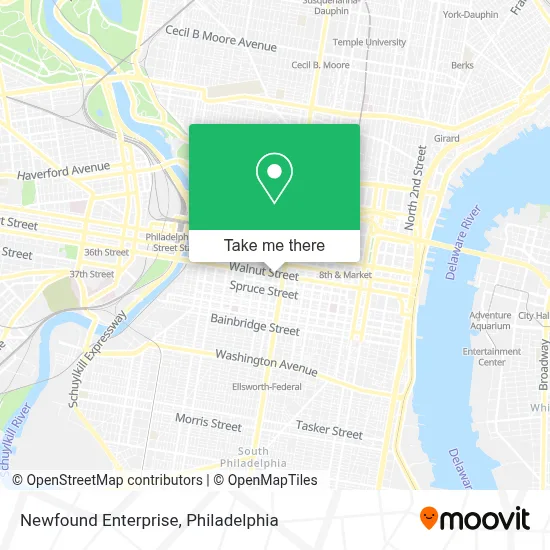 Newfound Enterprise map