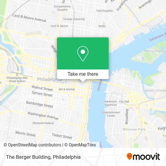 The Berger Building map