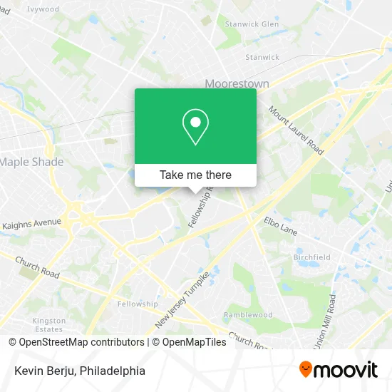 Kevin Berju map