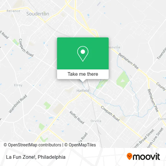 La Fun Zone! map