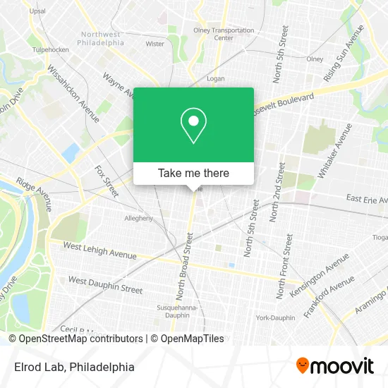 Elrod Lab map
