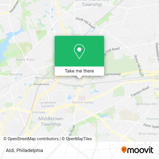 Aldi map