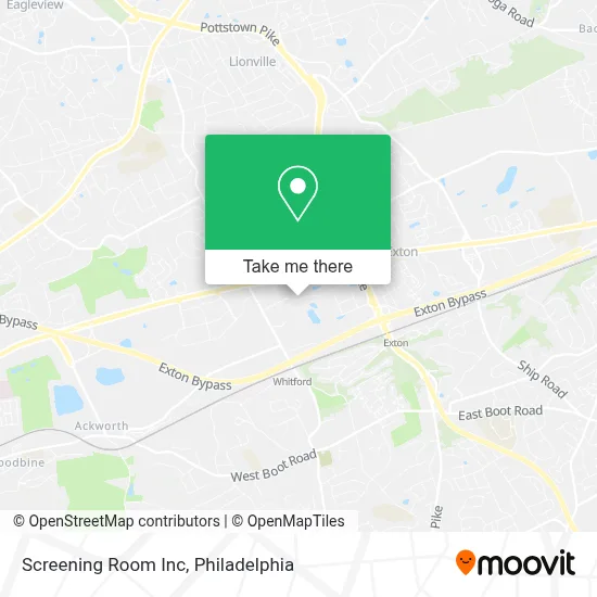 Screening Room Inc map