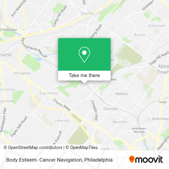 Body Esteem- Cancer Navigation map