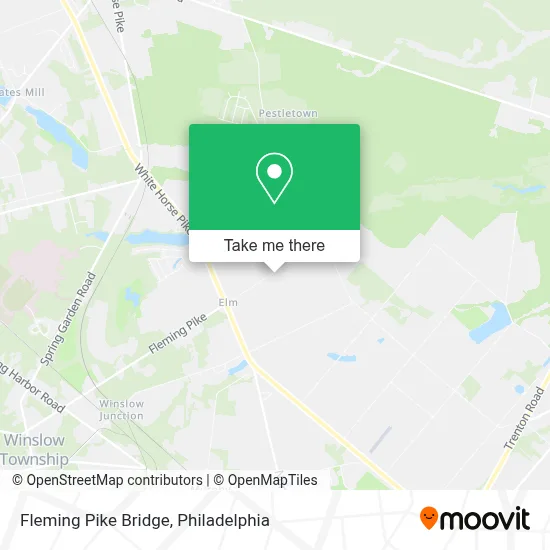 Fleming Pike Bridge map