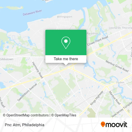 Pnc Atm map
