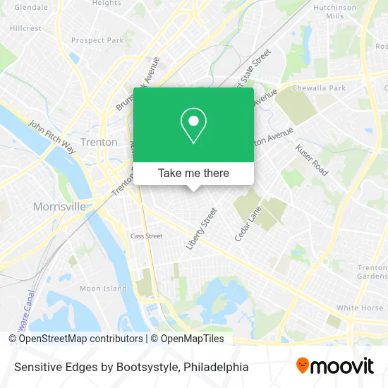 Sensitive Edges by Bootsystyle map