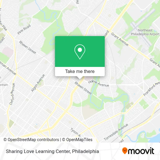 Sharing Love Learning Center map